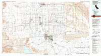 1989 Map of El Centro, CA — High-Res | Pastmaps